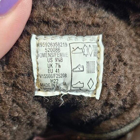 Lands’ End Womens Squall Insulated Winter Snow Boots Mauve Quartz Pink Size 9.5 - Picture 9 of 9